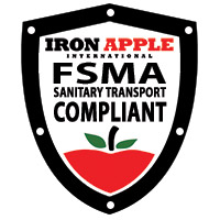 Iron Apple Badge FSMA Compliant
