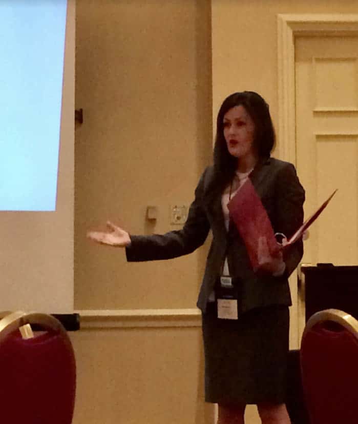 Bridgette Blitch Presenting at the Florida Trucking Association