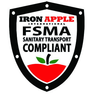 Iron Apple - Decal - FSMA COMPLIANT