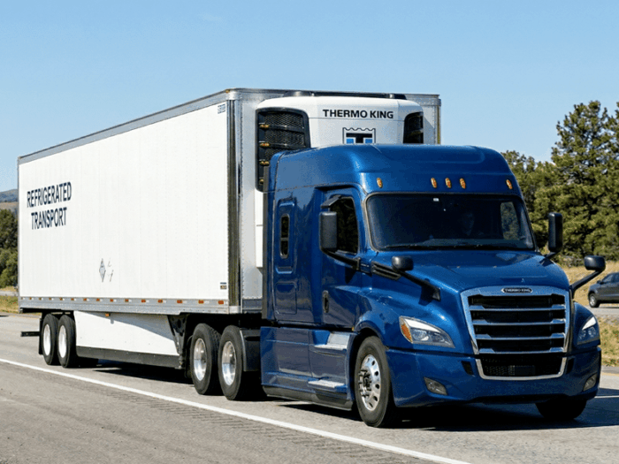 Transporting Refrigerated Food Products Cross Border